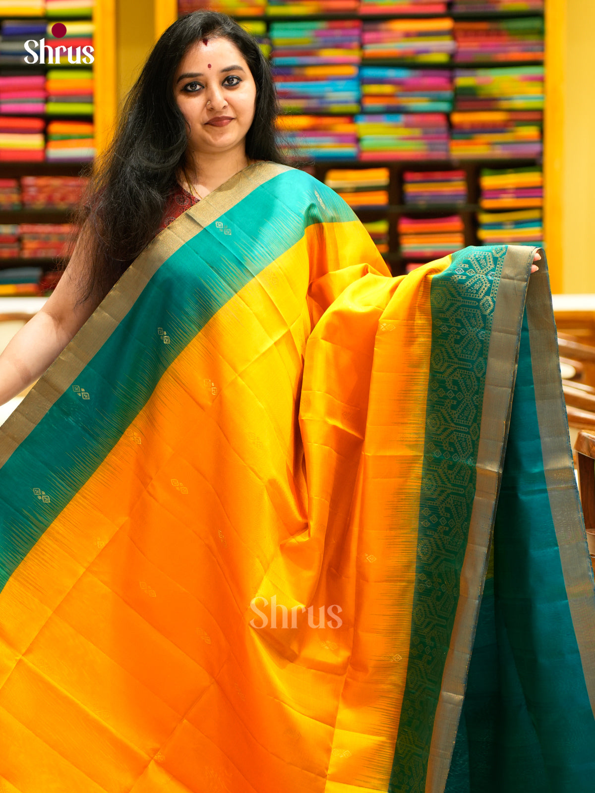 Soft Silk Saree - EES11326 - Shop on Shrus.com