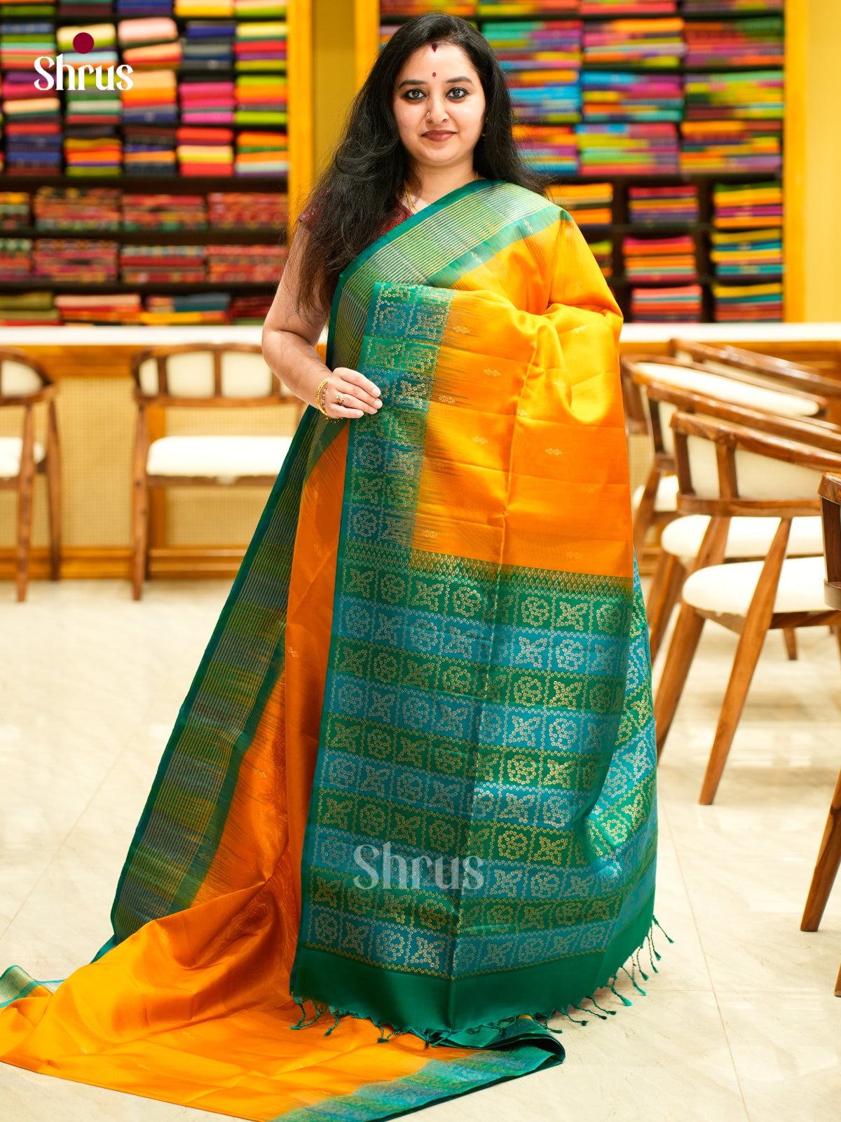Soft Silk Saree - EES11331 - Shop on Shrus.com