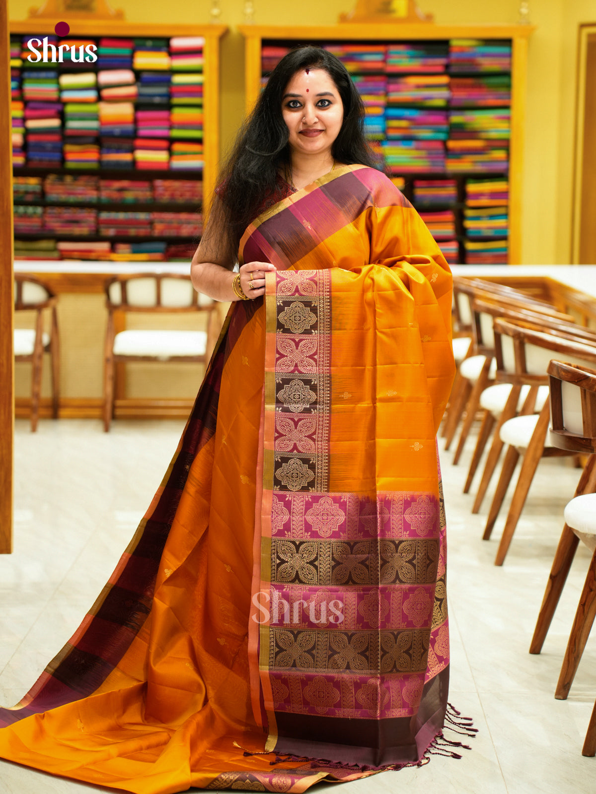 Soft Silk Saree - EES11336 - Shop on Shrus.com