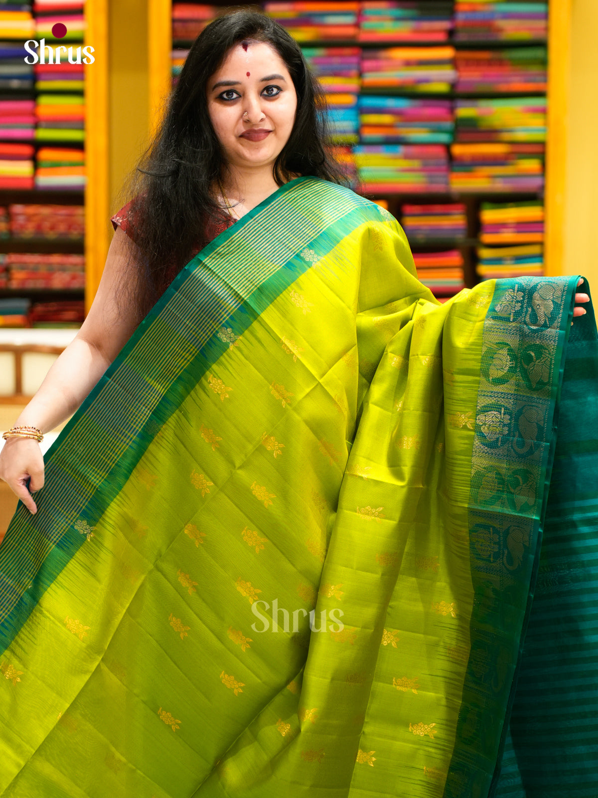 Soft Silk Saree - EES11337 - Shop on Shrus.com
