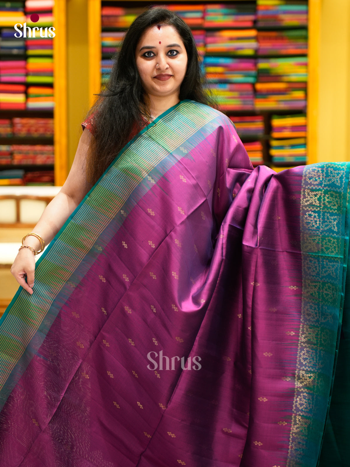Soft Silk Saree - EES11338 - Shop on Shrus.com