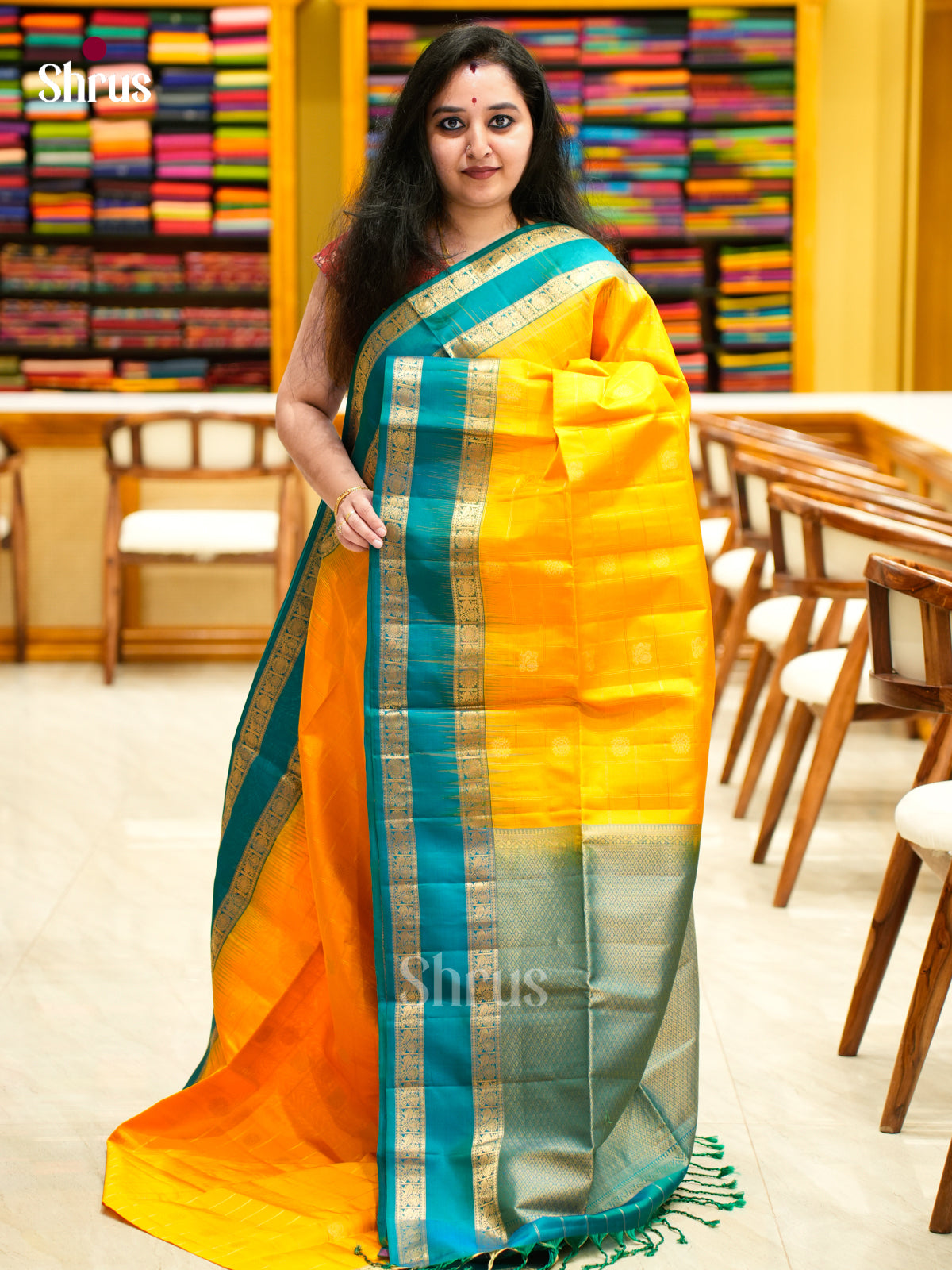 Soft Silk Saree - EES11339 - Shop on Shrus.com