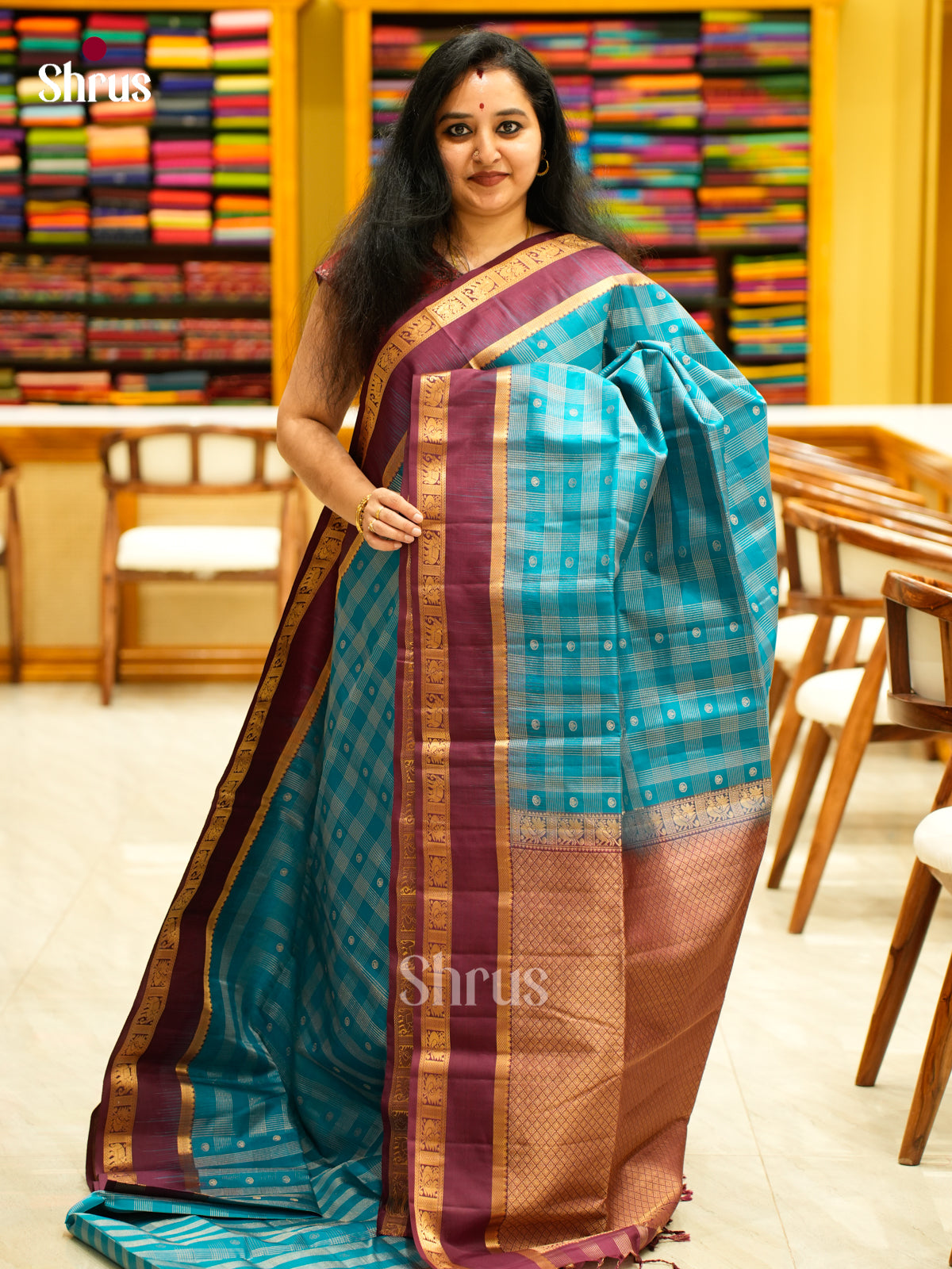 Soft Silk Saree - EES11342 - Shop on Shrus.com
