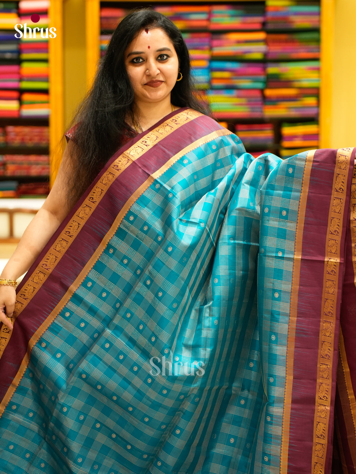 Soft Silk Saree - EES11342 - Shop on Shrus.com