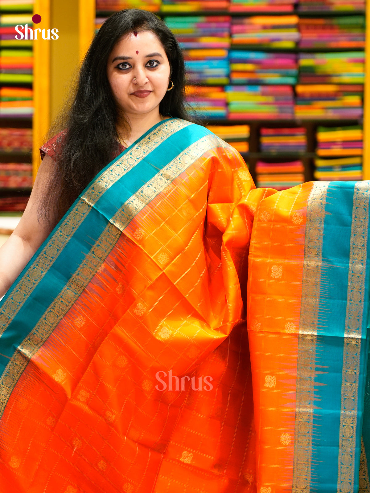 Soft Silk Saree - EES11344 - Shop on Shrus.com