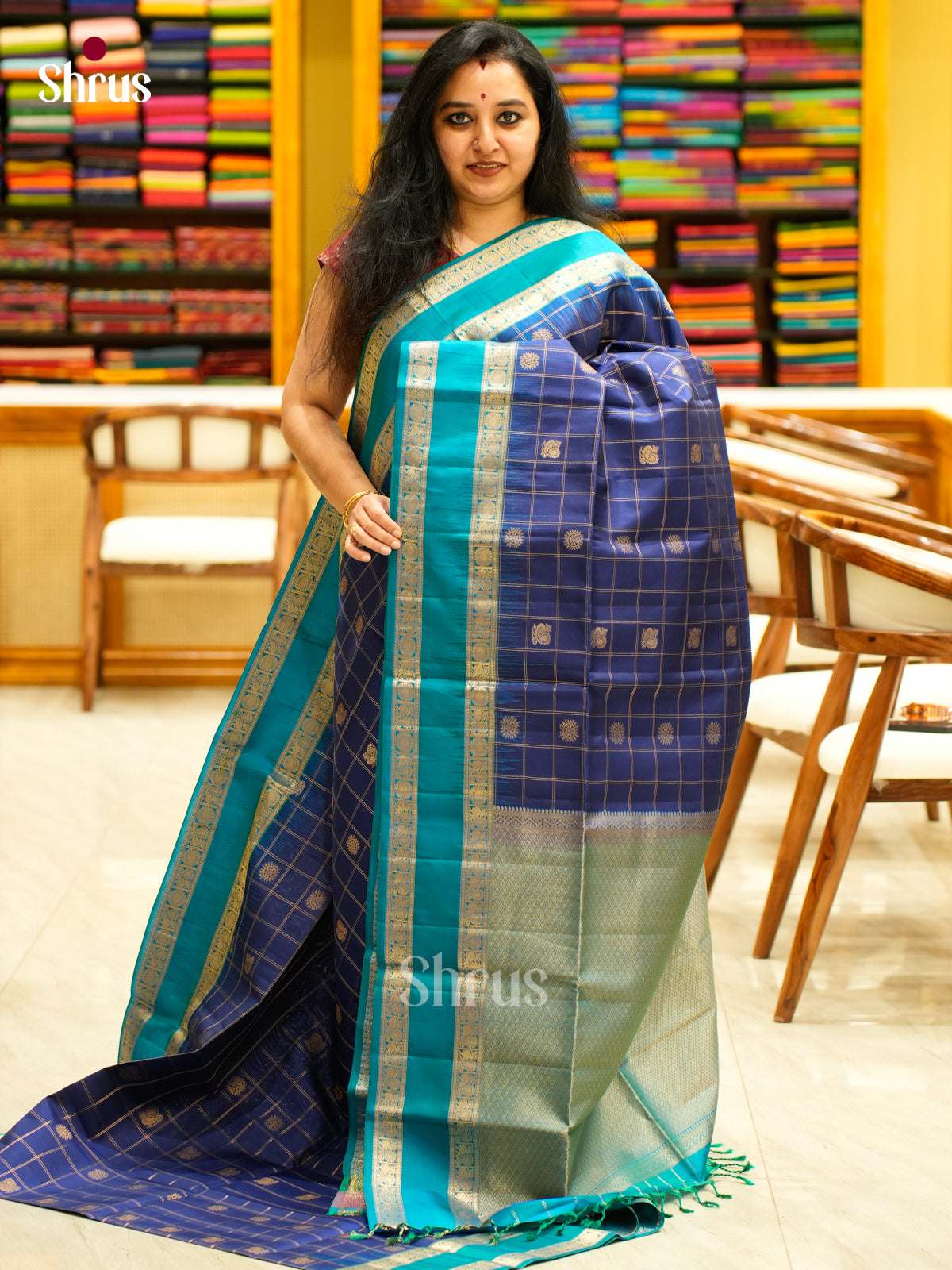 Soft Silk Saree - EES11346 - Shop on Shrus.com