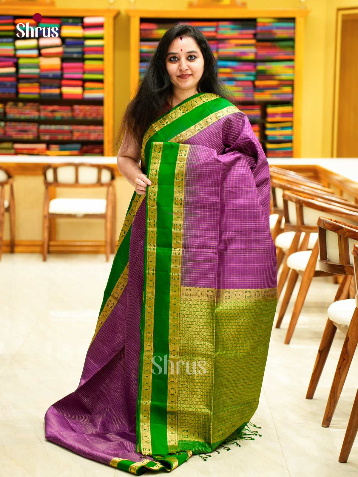 Soft Silk Saree - EES11347 - Shop on Shrus.com