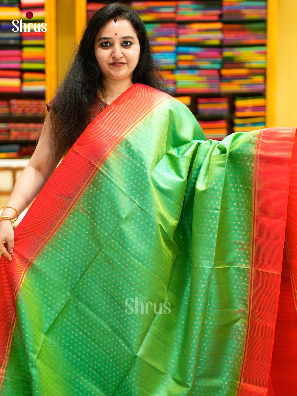 Soft Silk Saree - EES11357 - Shop on Shrus.com