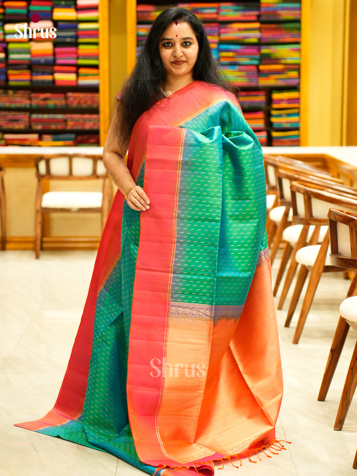 Soft Silk Saree - EES11358 - Shop on Shrus.com
