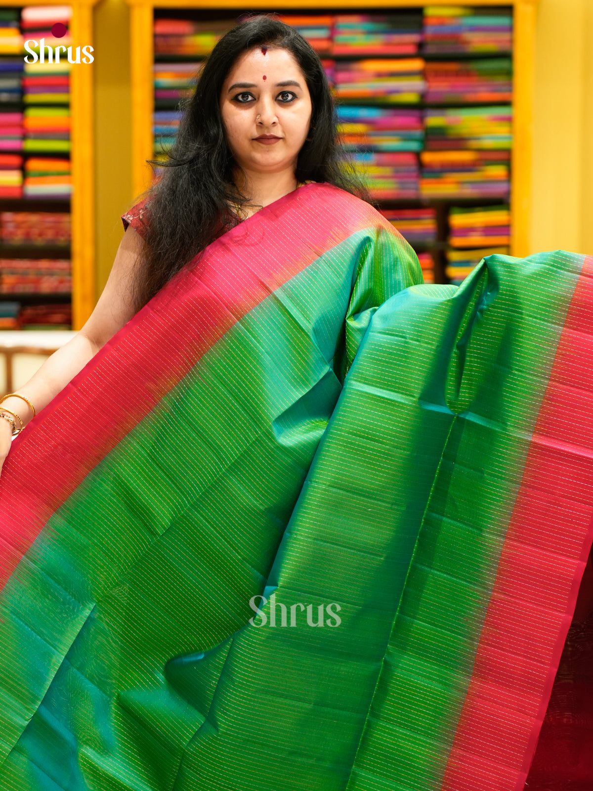 Soft Silk Saree - EES11363 - Shop on Shrus.com