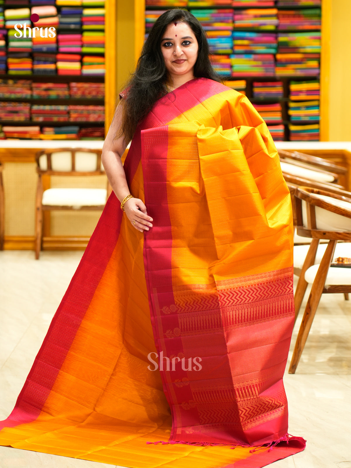 Soft Silk Saree - EES11365 - Shop on Shrus.com