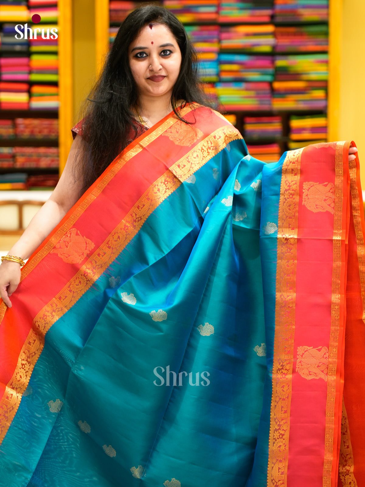 Soft Silk Saree - EES11371 - Shop on Shrus.com