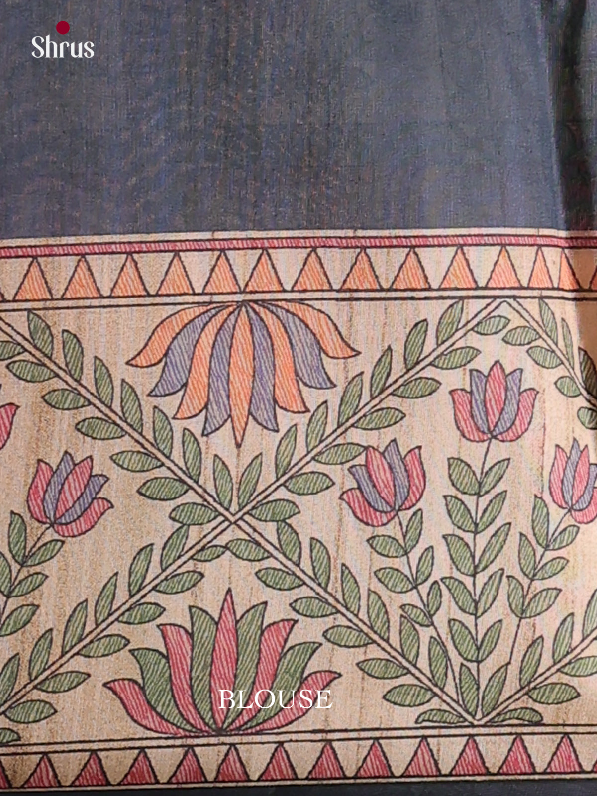 Printed Madhubani Saree - EES12026