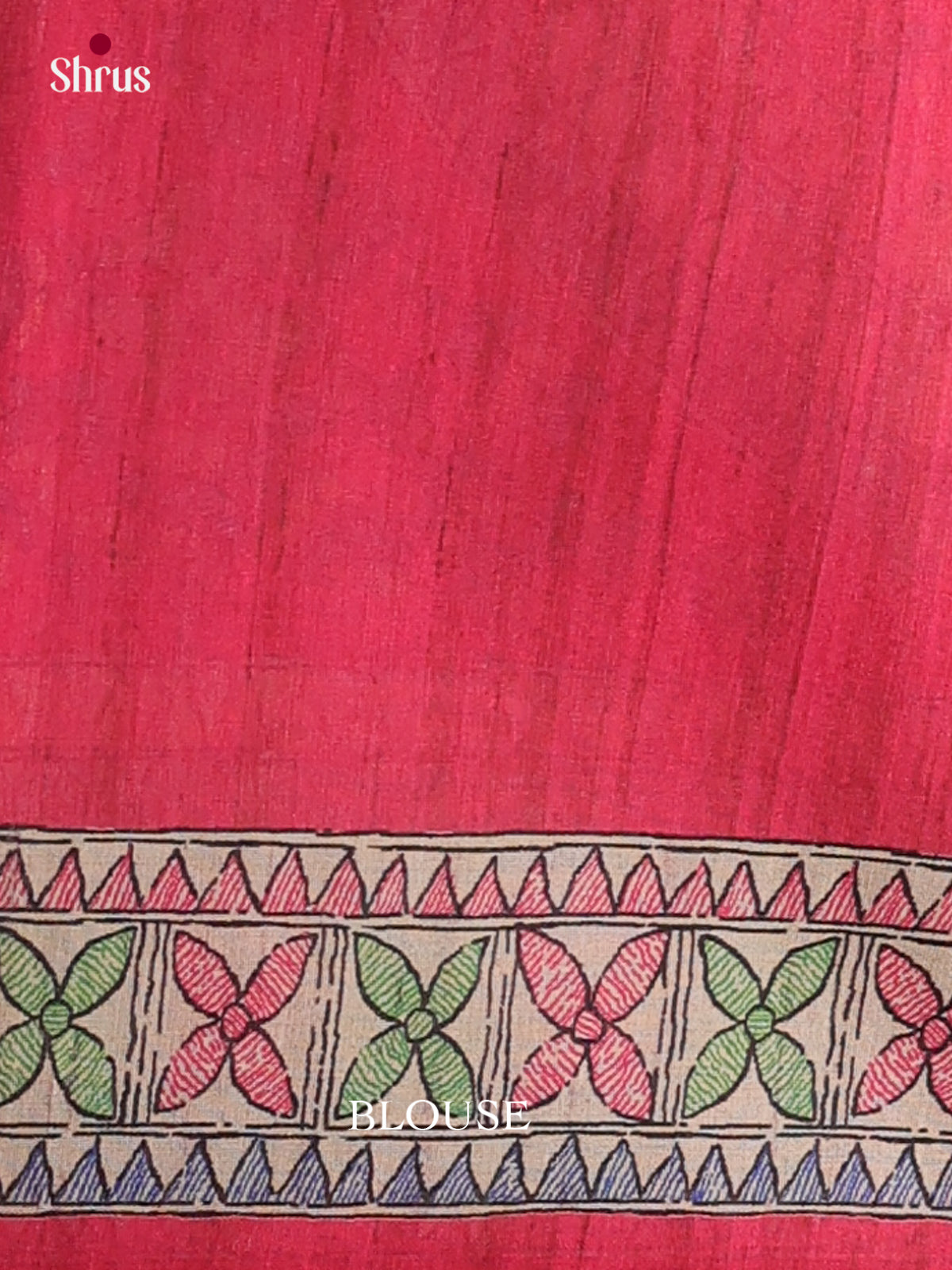 Printed Madhubani Saree - EES12039 - Shop on Shrus.com