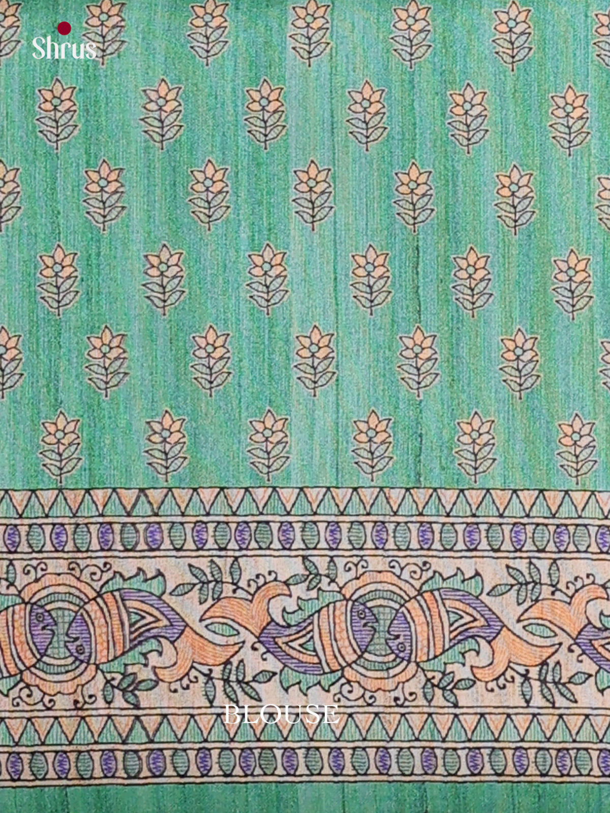 Printed Madhubani Saree - EES12042