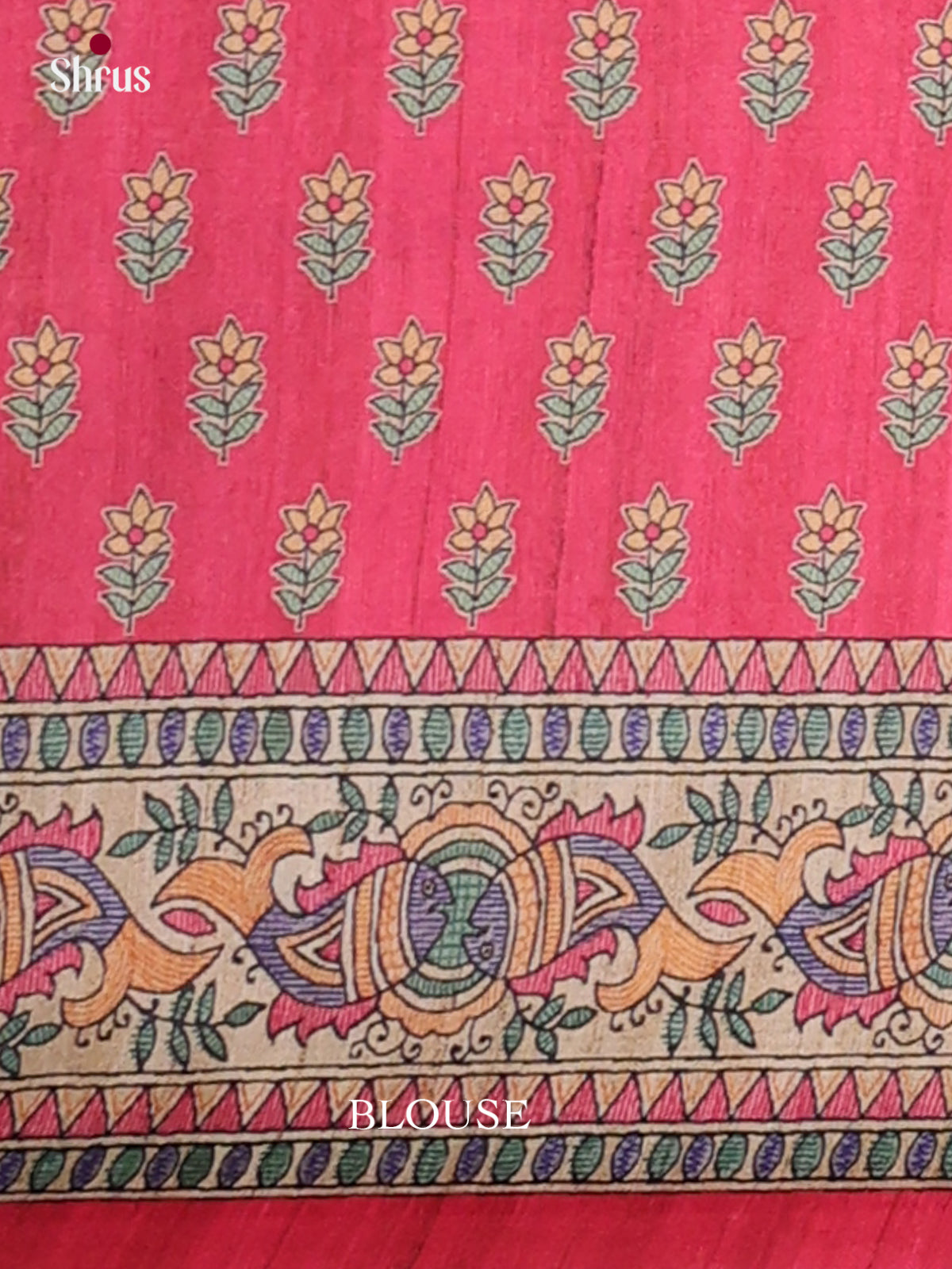 Printed Madhubani Saree - EES12044