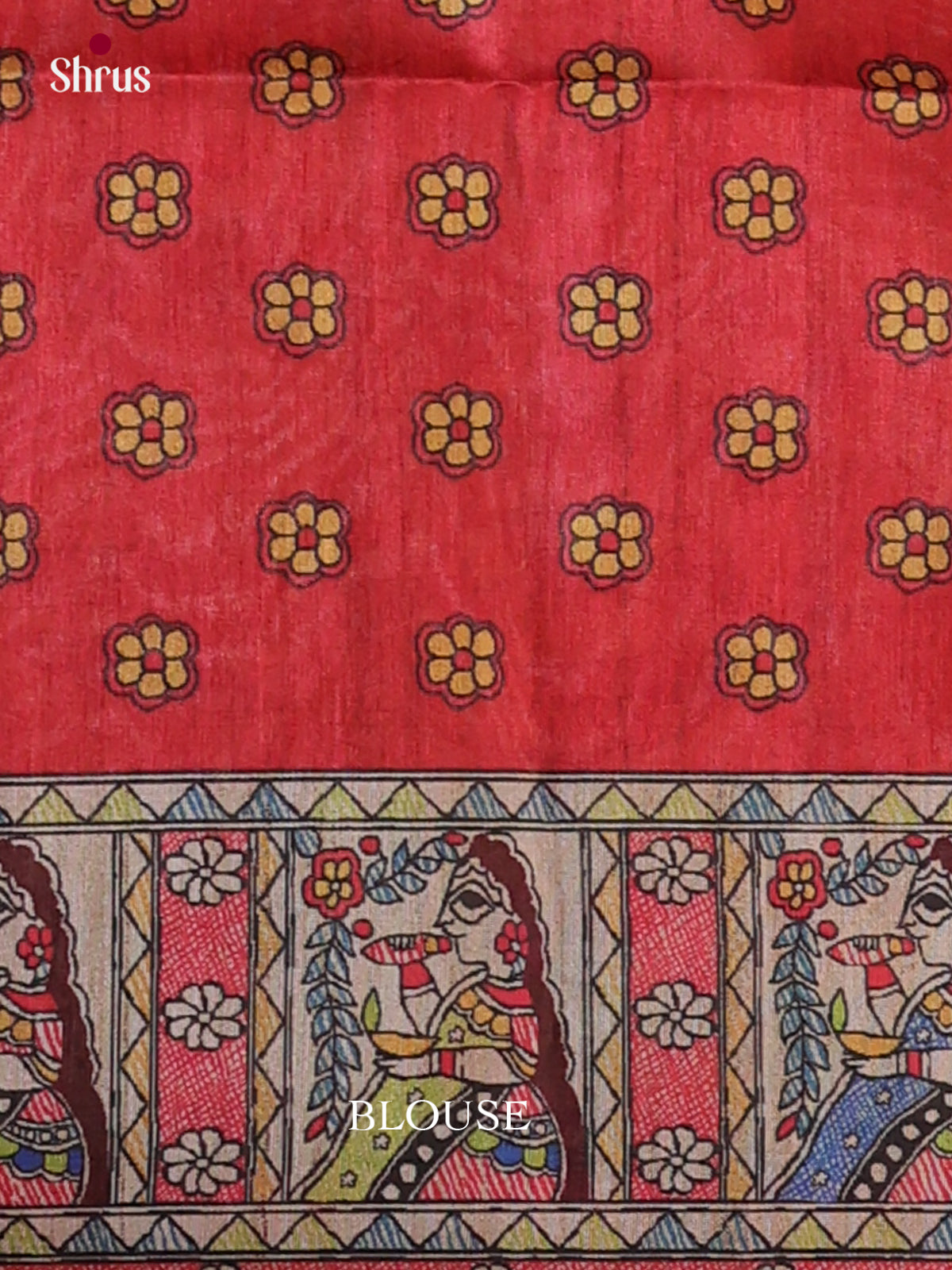 Printed Madhubani Saree - EES12140