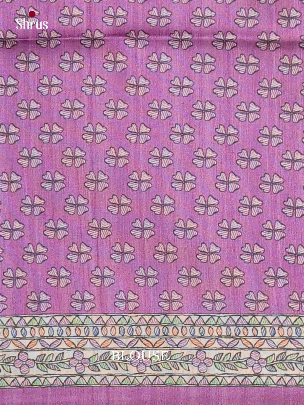 Printed Madhubani Saree - EES12154