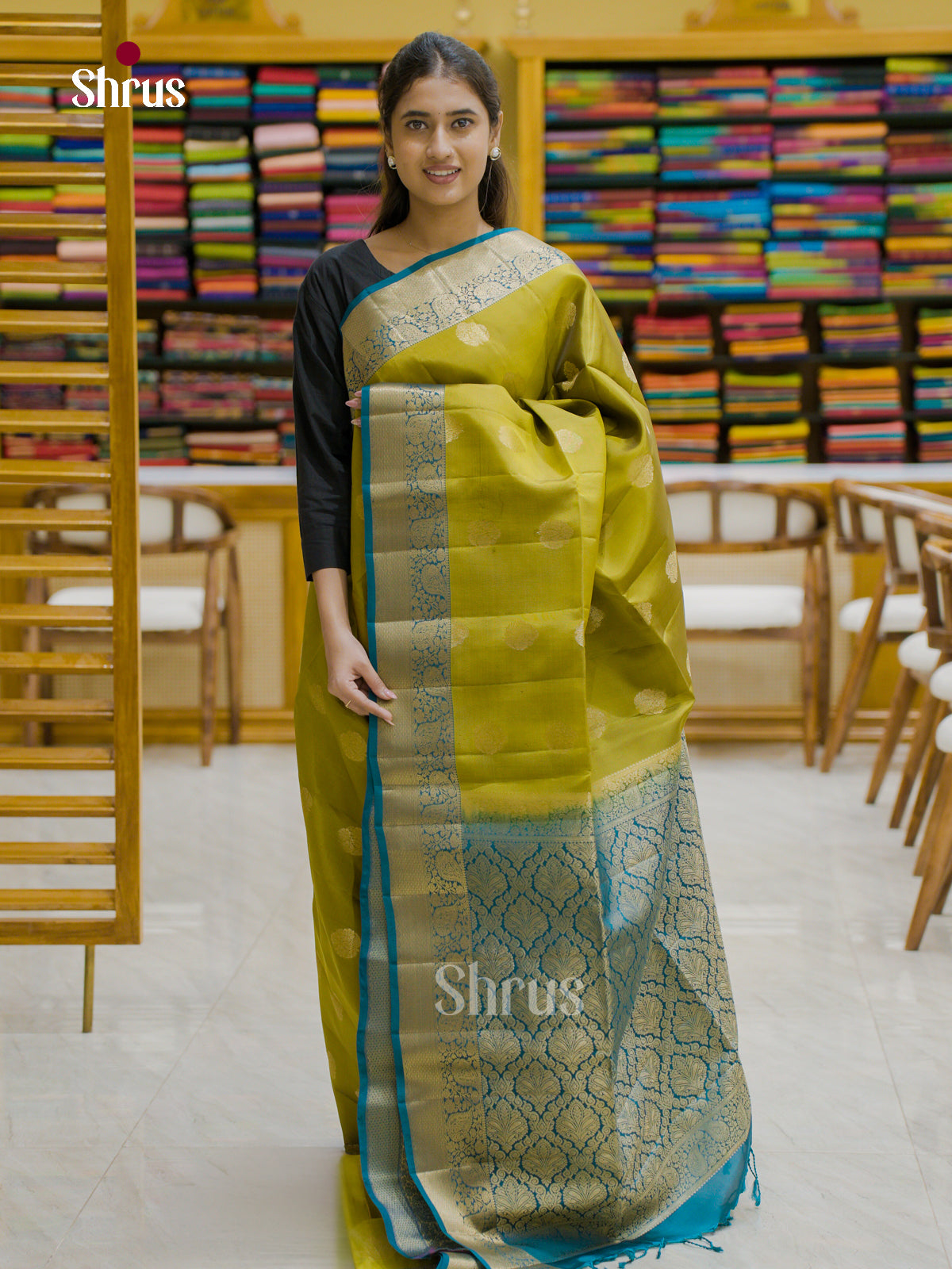 Softsilk-halfpure Saree - EES12177 - Shop on Shrus.com