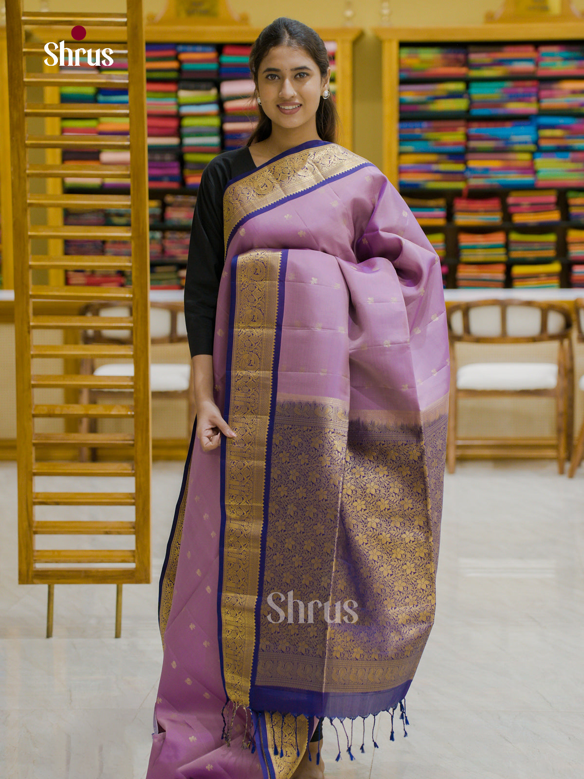 Softsilk-halfpure Saree - EES12181 - Shop on Shrus.com
