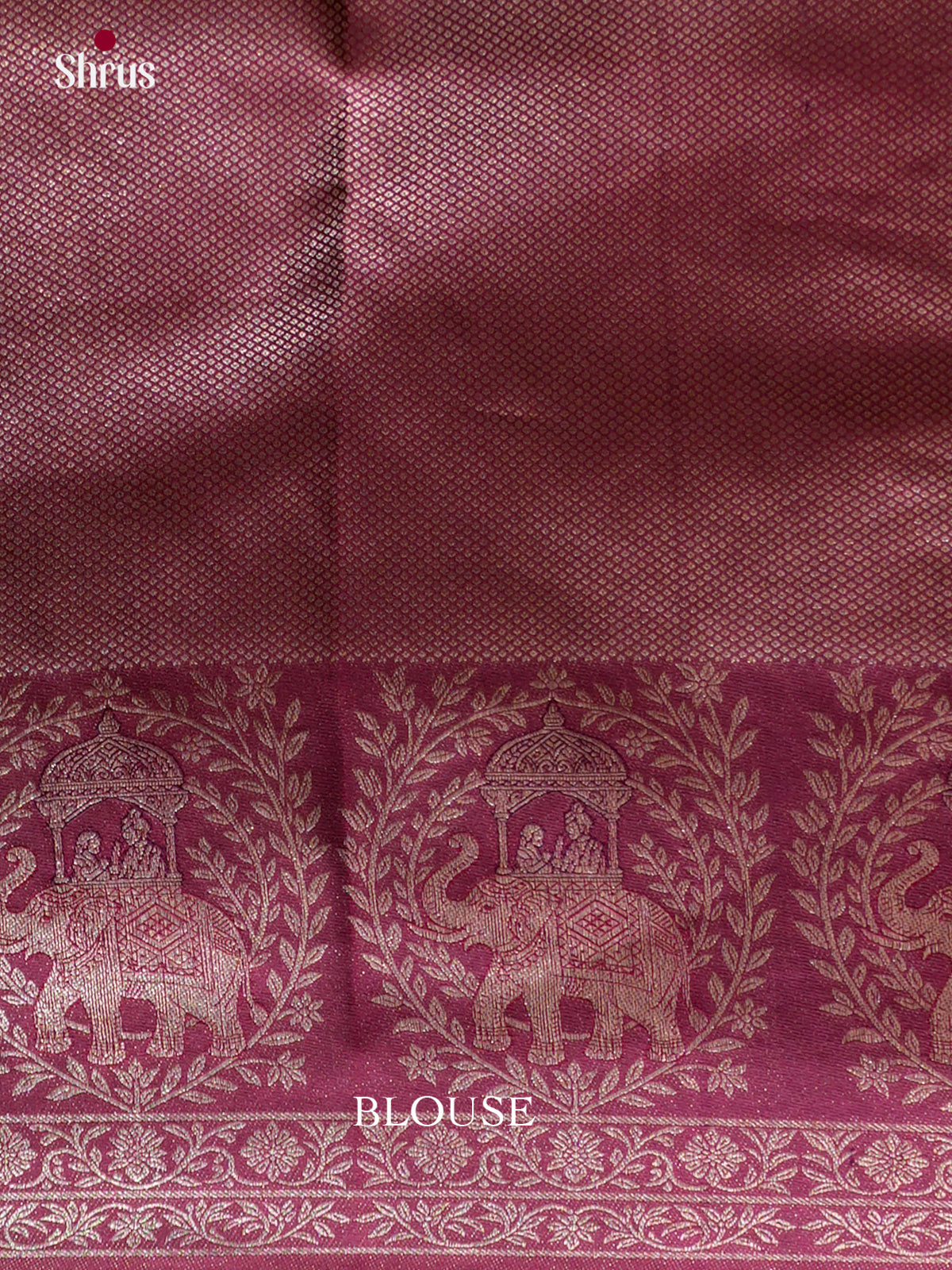 Kanchipuram silk Saree - EES12220 - Shop on Shrus.com