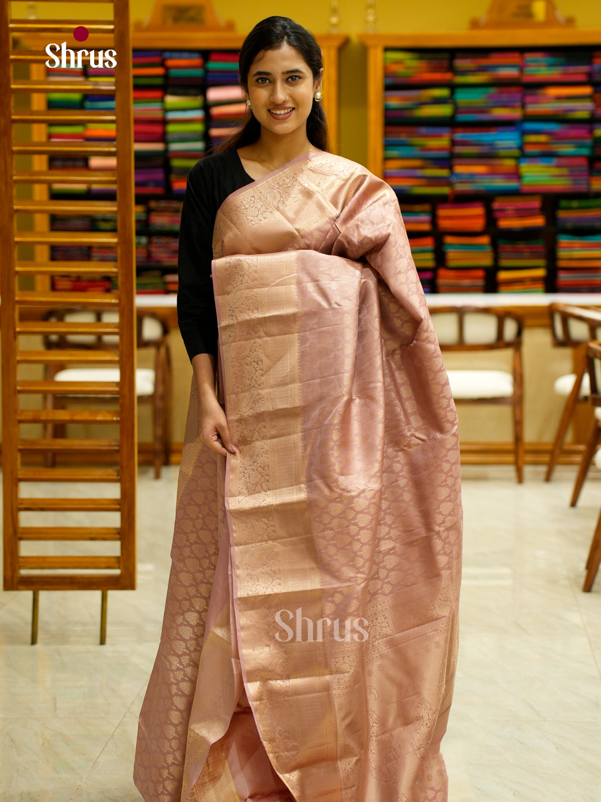 Kanchipuram silk Saree - EES12242 - Shop on Shrus.com