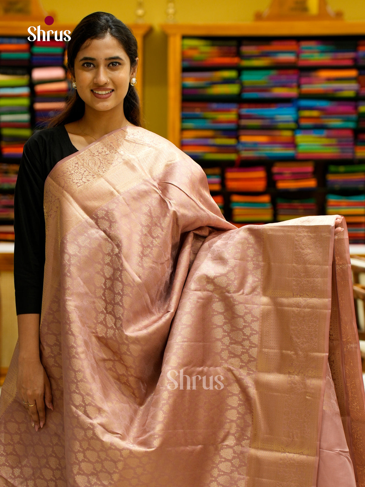 Kanchipuram silk Saree - EES12242 - Shop on Shrus.com