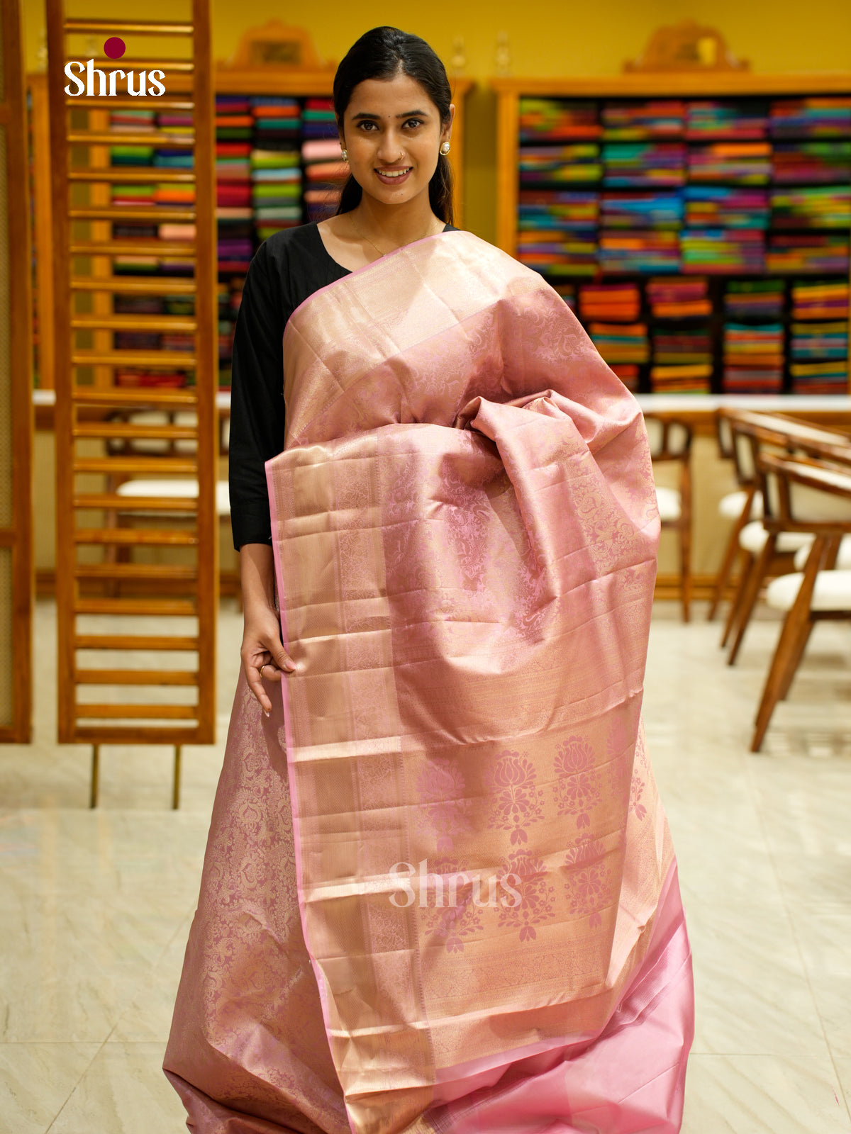 Kanchipuram silk Saree - EES12248 - Shop on Shrus.com