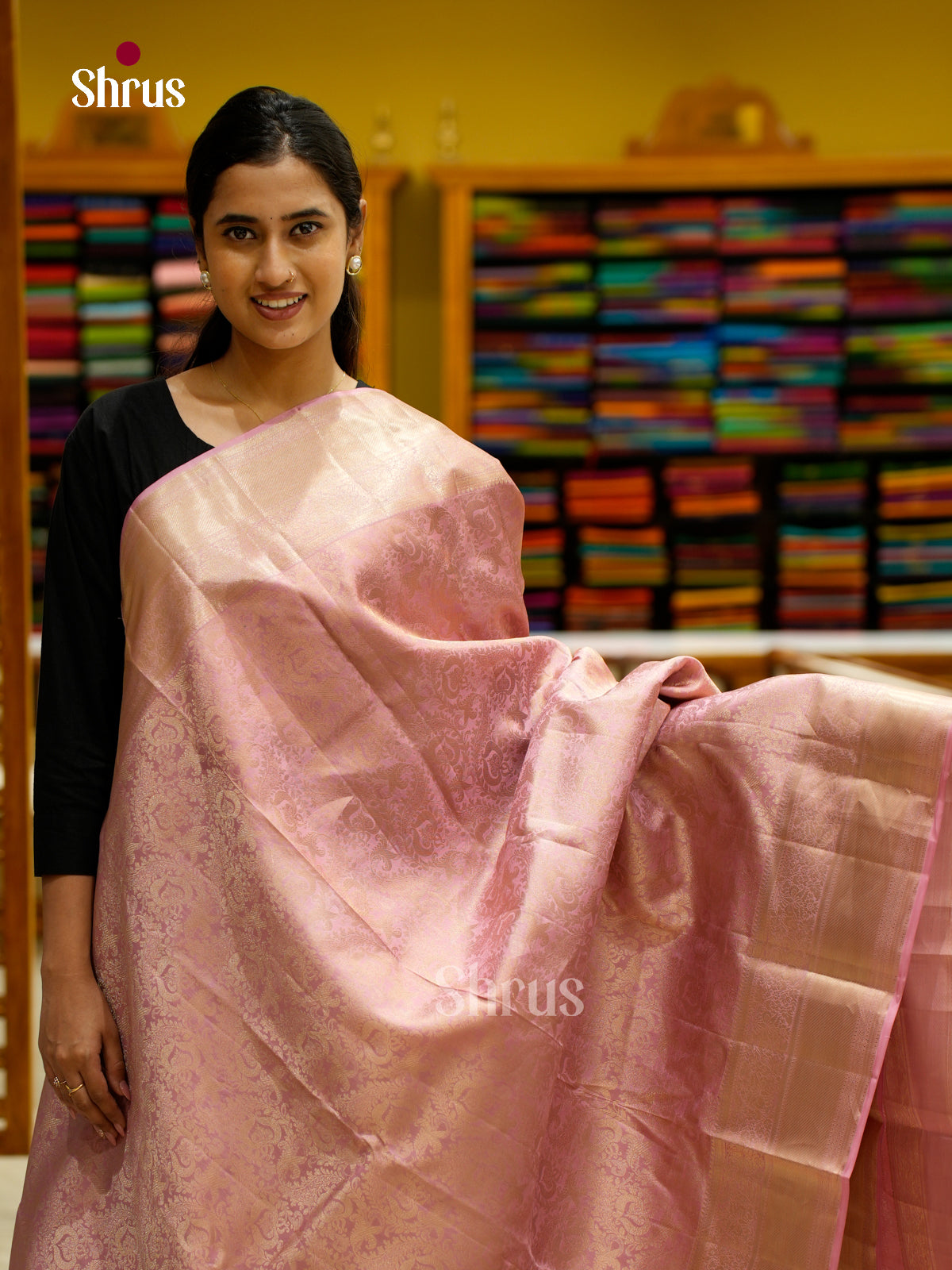 Kanchipuram silk Saree - EES12248 - Shop on Shrus.com
