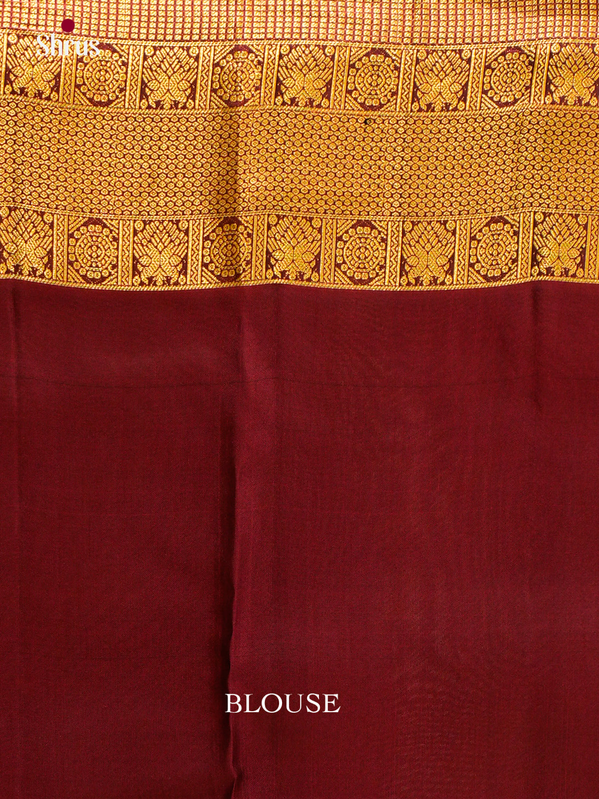 Kanchipuram-halfpure Saree - EES14048 - Shop on Shrus.com