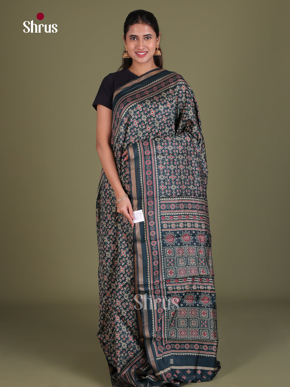 Art Modal Saree - EES15048 - Shop on Shrus.com