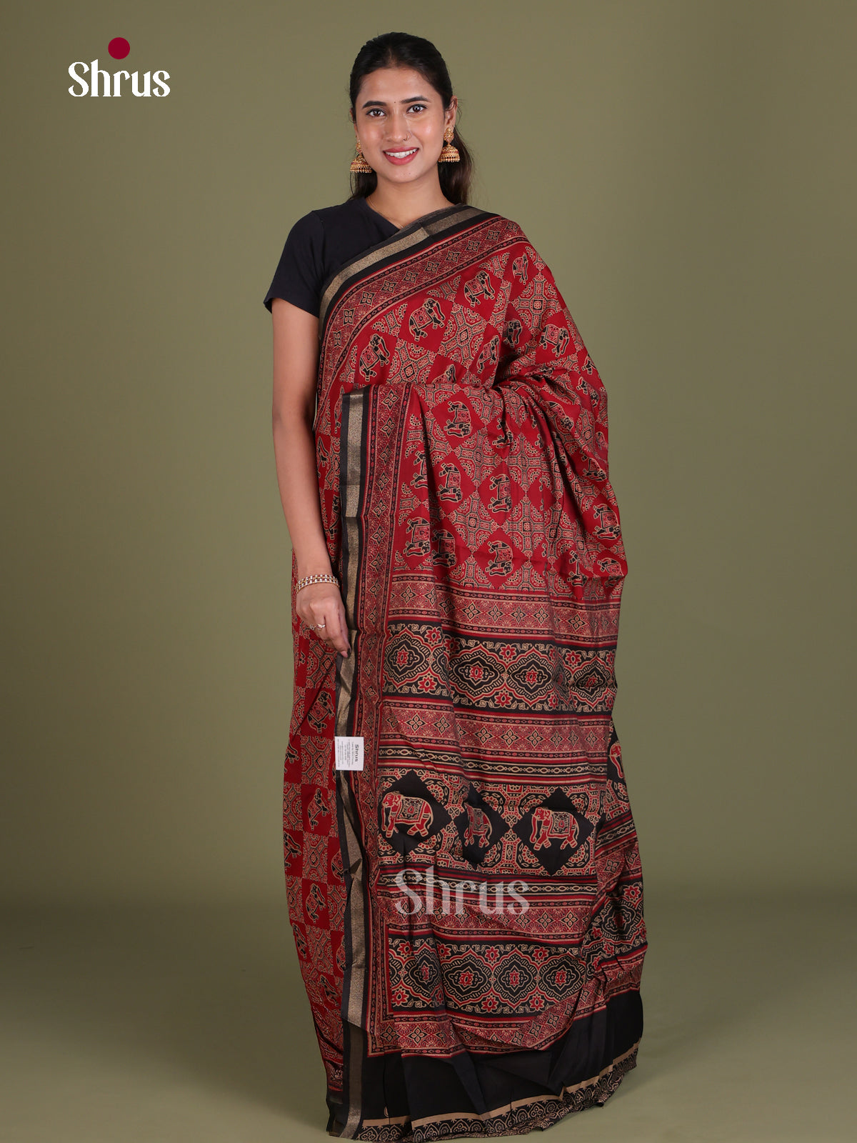 Art Modal Saree - EES15054 - Shop on Shrus.com