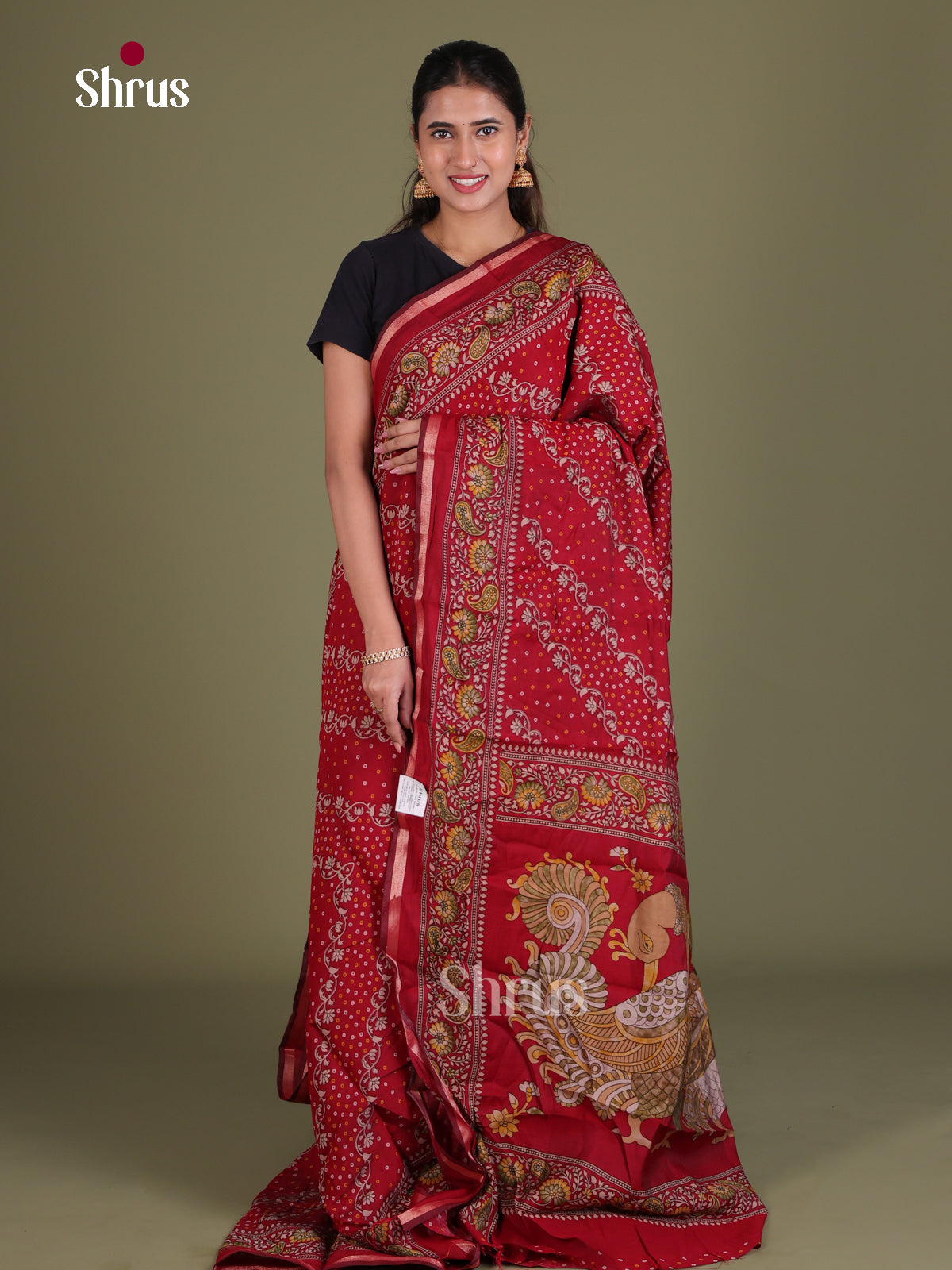 Art Modal Saree - EES15167 - Shop on Shrus.com
