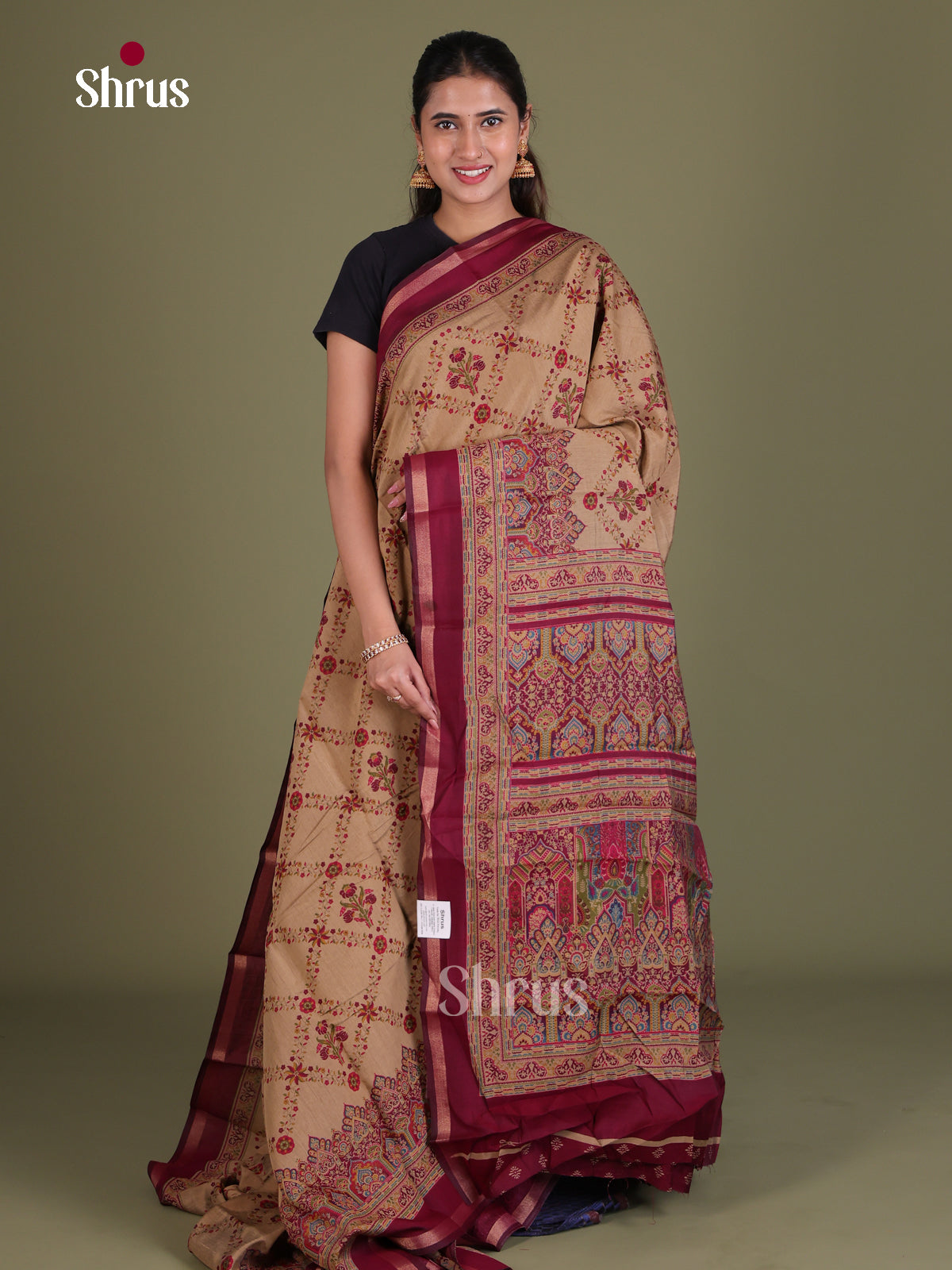 Art Modal Saree - EES15198 - Shop on Shrus.com