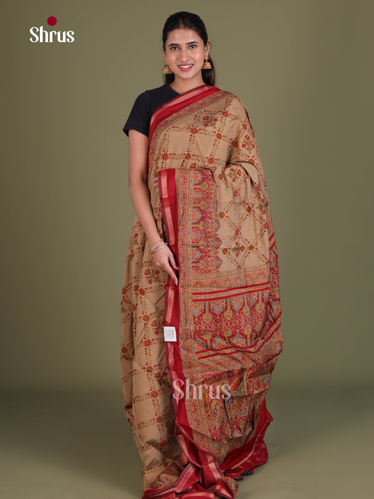 Art Modal Saree - EES15199 - Shop on Shrus.com