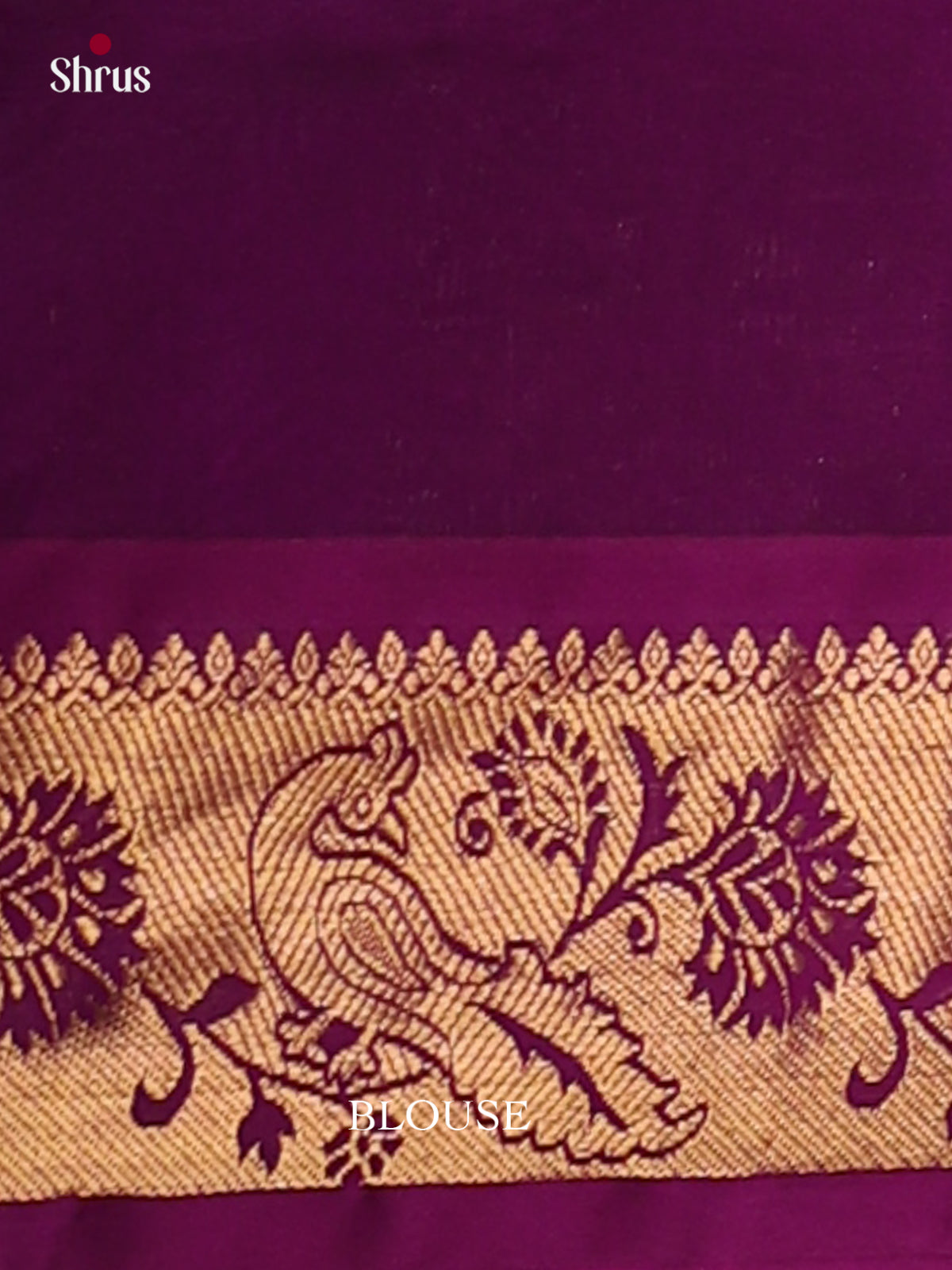 Silkcotton-halfpure Saree - EES16176 - Shop on Shrus.com