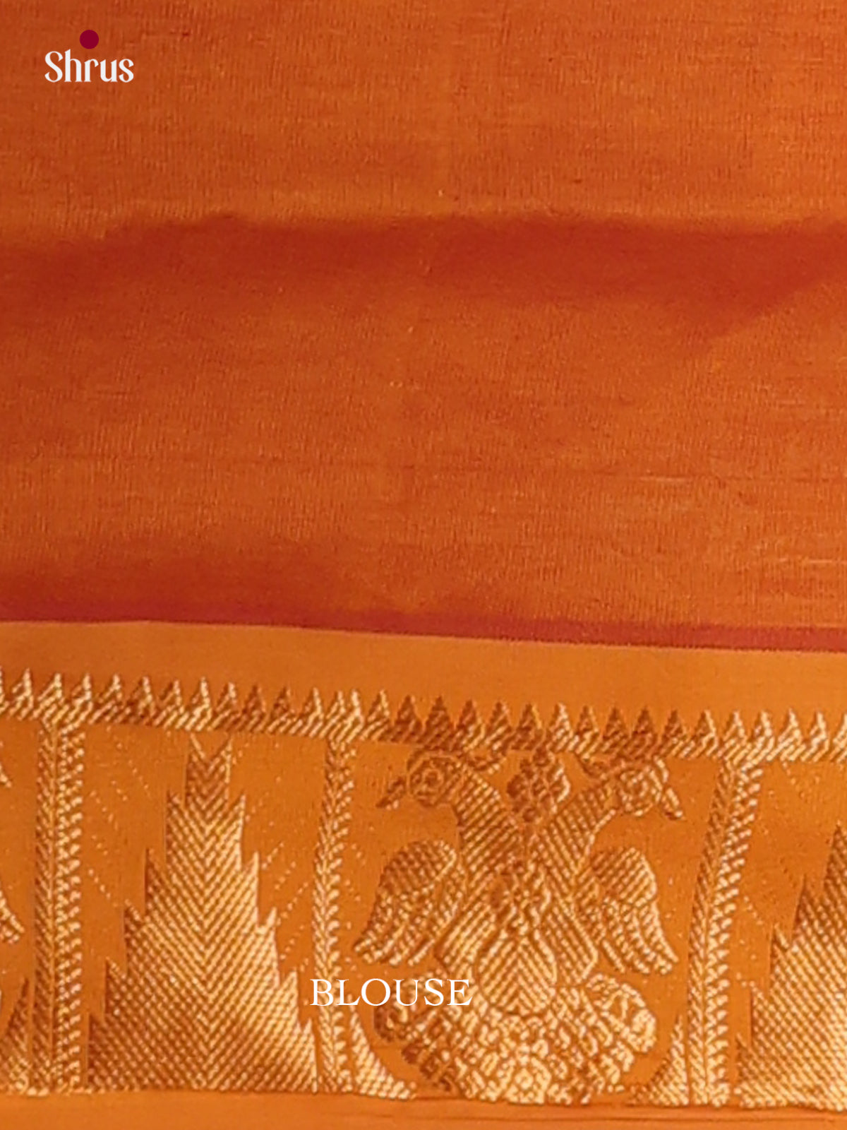Silkcotton-halfpure Saree - EES16181 - Shop on Shrus.com
