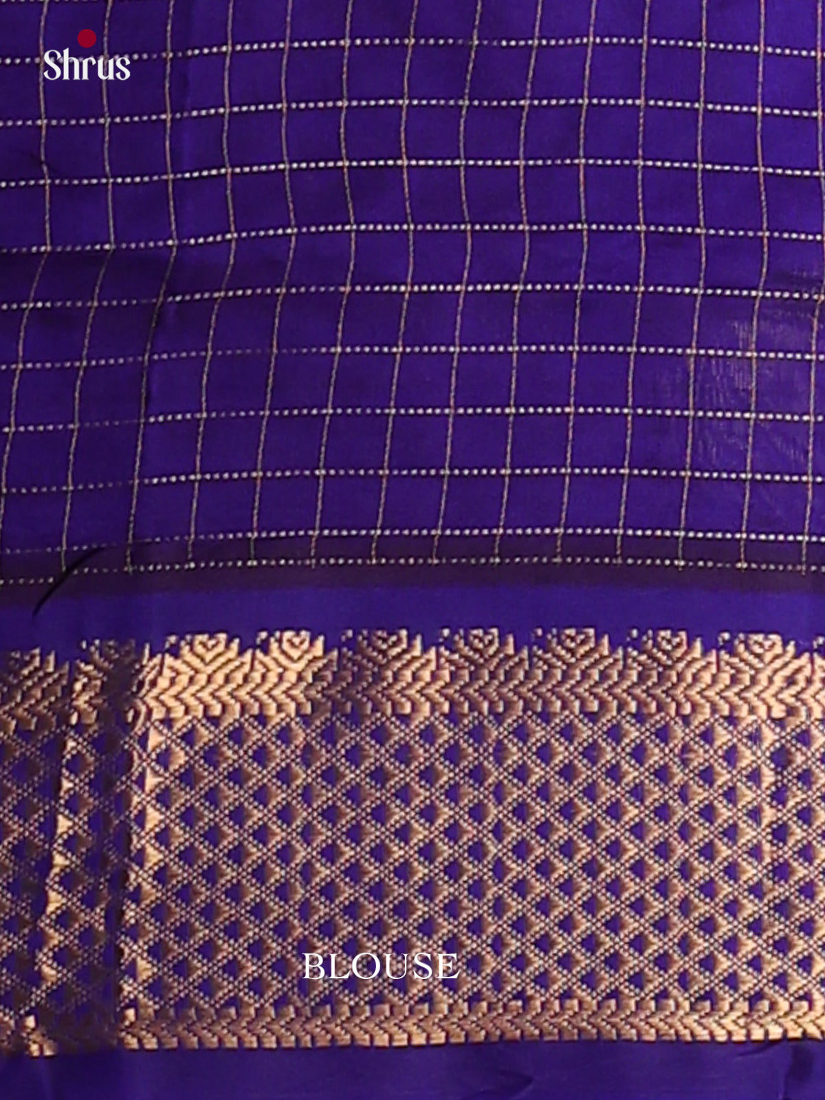 Silkcotton-halfpure Saree - EES16217 - Shop on Shrus.com