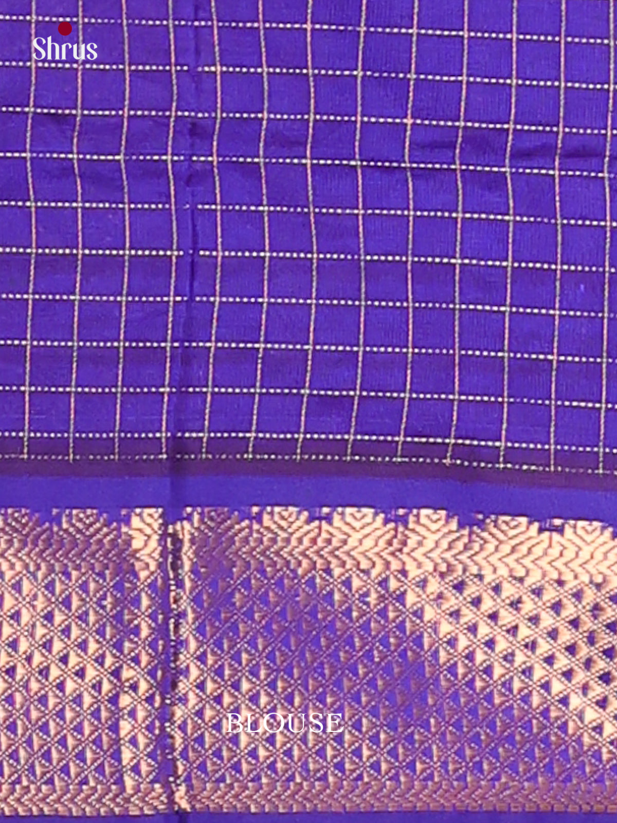 Silkcotton-halfpure Saree - EES16230 - Shop on Shrus.com