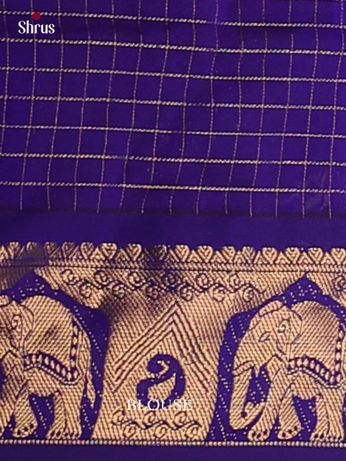 Silkcotton-halfpure Saree - EES16305 - Shop on Shrus.com