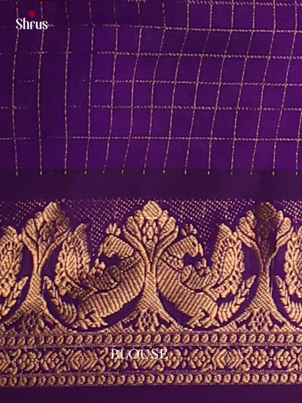 Silkcotton-halfpure Saree - EES16311 - Shop on Shrus.com