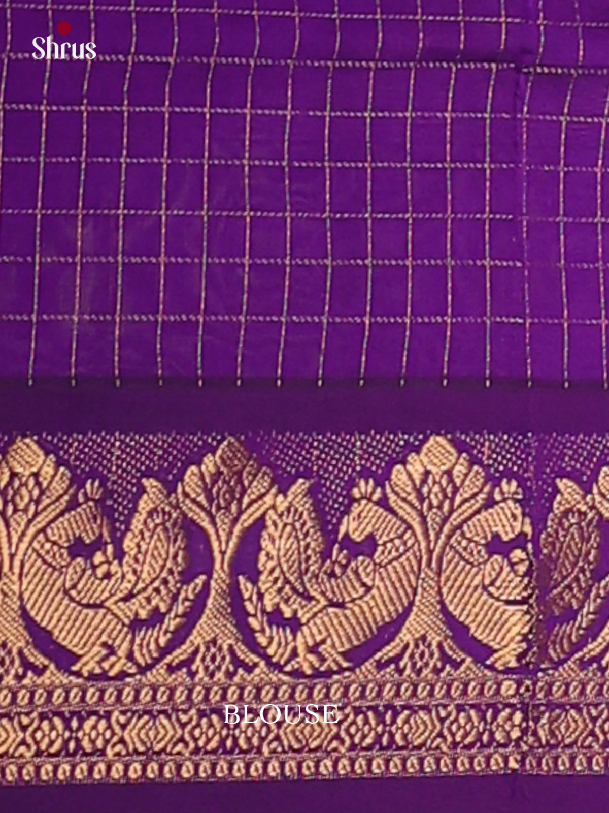 Silkcotton-halfpure Saree - EES16321 - Shop on Shrus.com