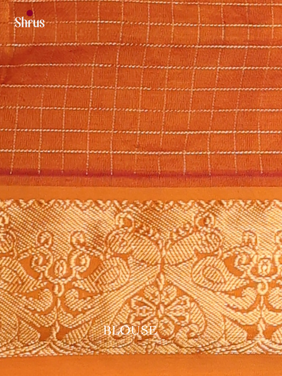Silkcotton-halfpure Saree - EES16325 - Shop on Shrus.com