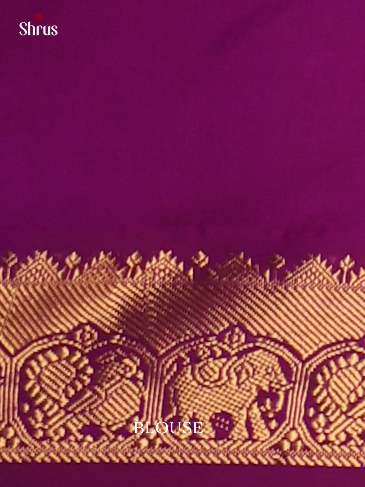 Silkcotton-halfpure Saree - EES16365 - Shop on Shrus.com