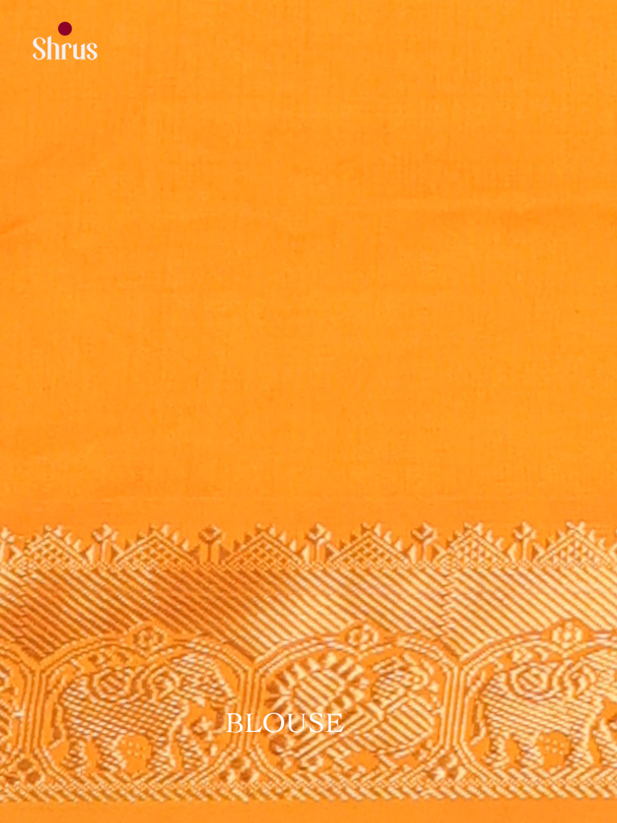 Silkcotton-halfpure Saree - EES16379 - Shop on Shrus.com