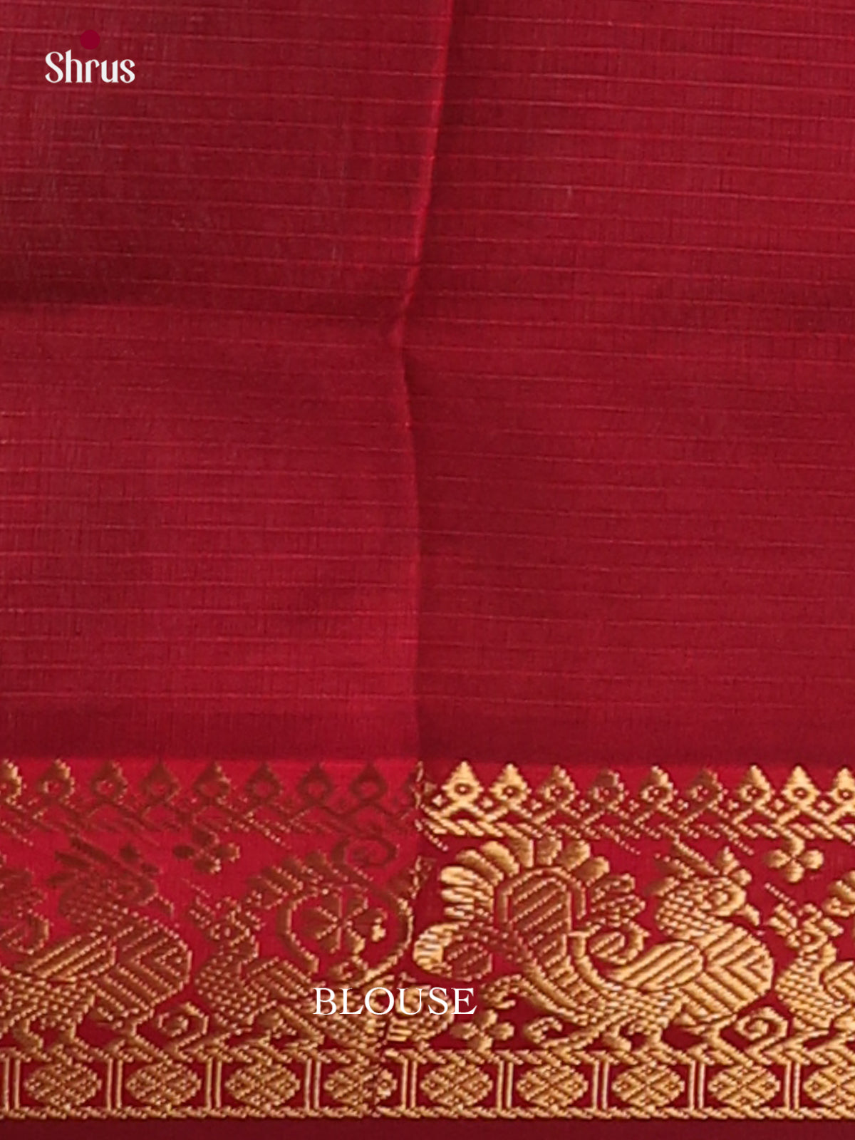 Silkcotton-halfpure Saree - EES16384 - Shop on Shrus.com