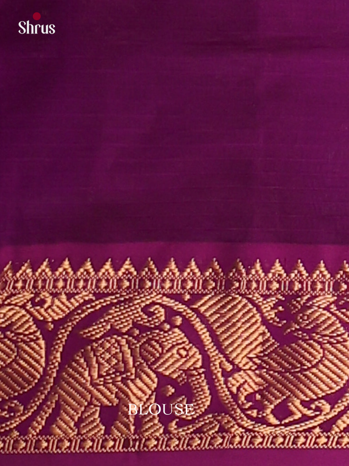 Silkcotton-halfpure Saree - EES16386 - Shop on Shrus.com