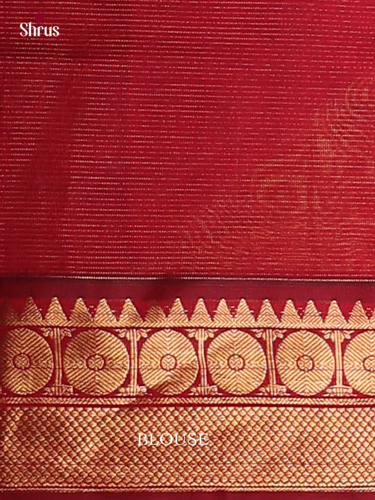 Silkcotton-halfpure Saree - EES16445 - Shop on Shrus.com