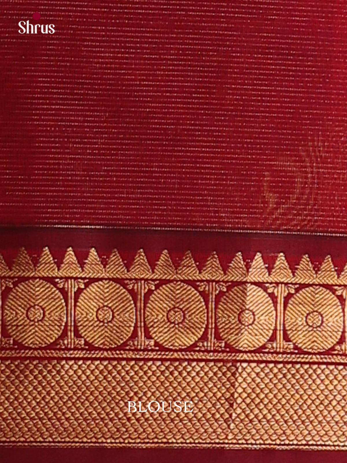Silkcotton-halfpure Saree - EES16447 - Shop on Shrus.com