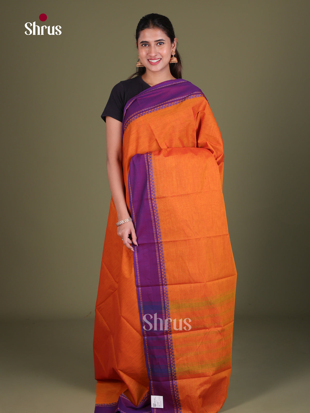 Chettinad Cotton Saree - EES18001 - Shop on Shrus.com